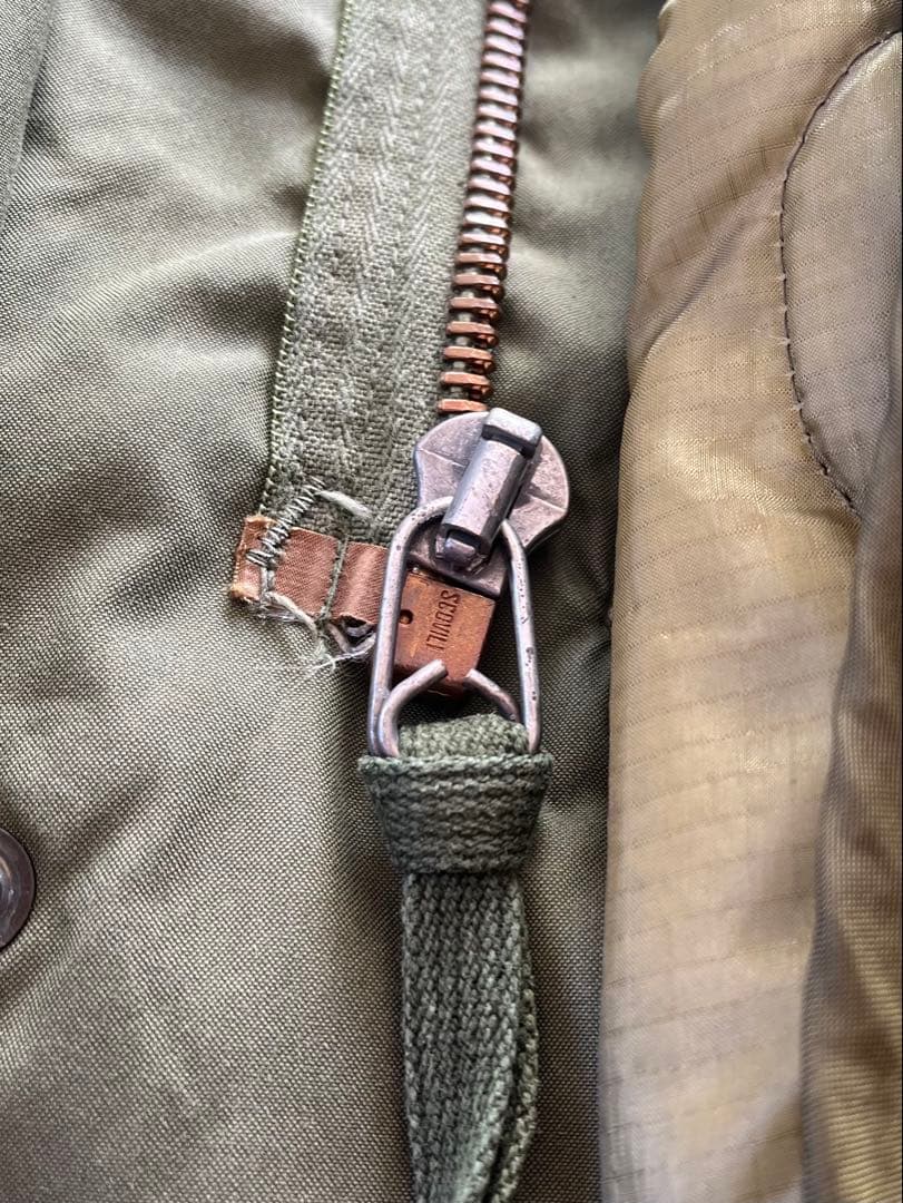 米軍実物 M-65 フィッシュテールパーカー フルセット SIZE:S USED