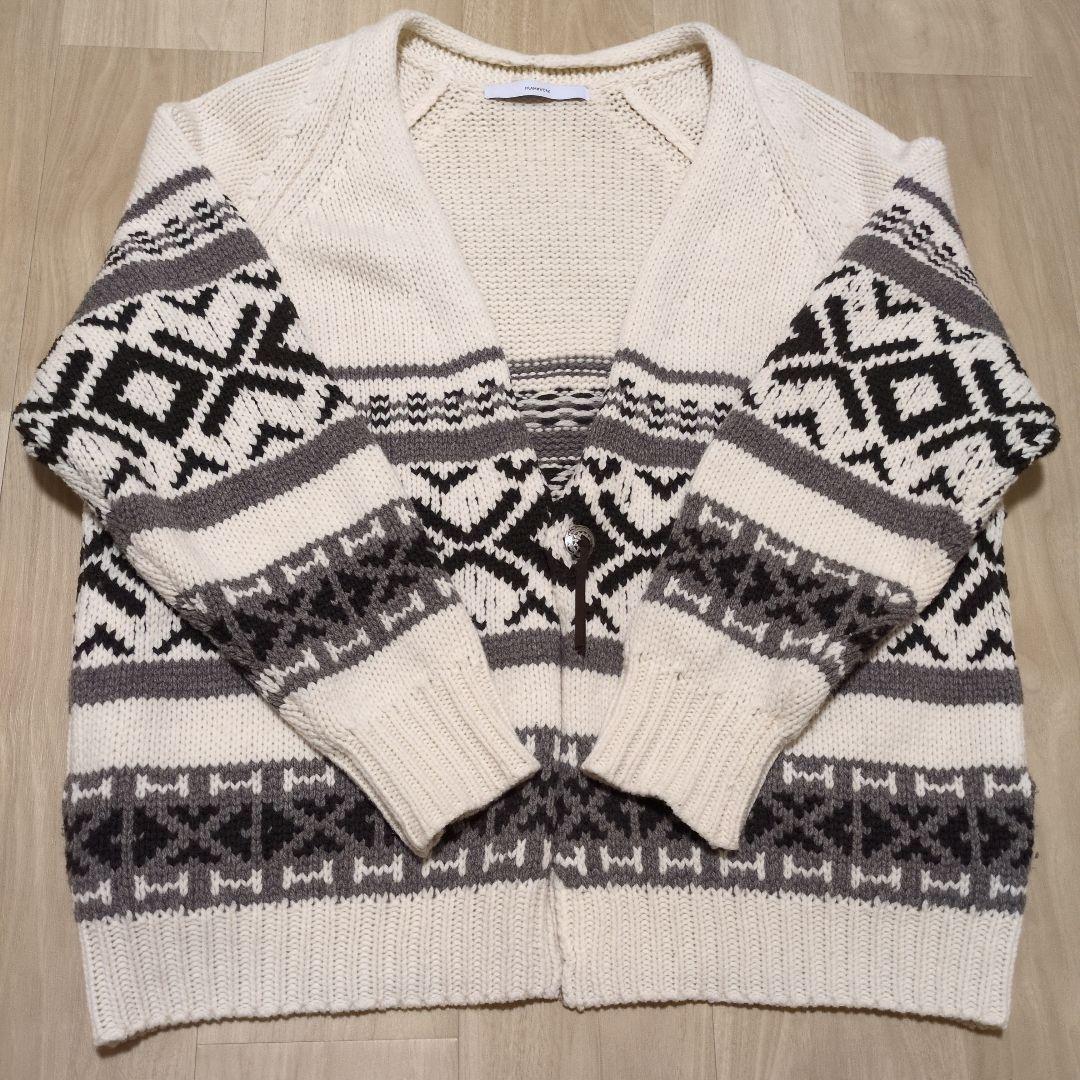 FRAMeWORK ジャガードカーディガン　完売品