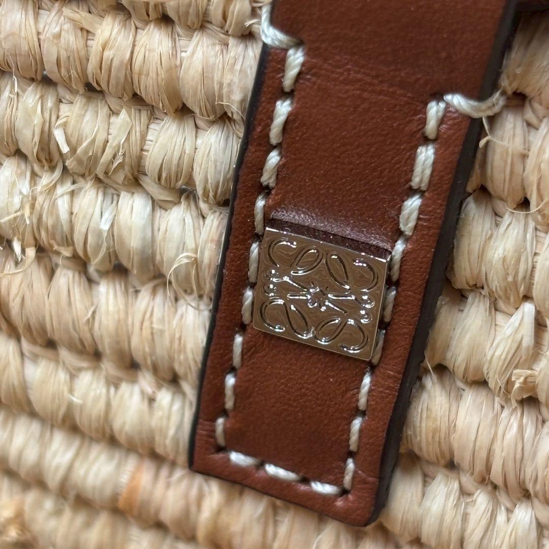 さくら ✨ロエベ　スクエア バスケットバッグ スモール