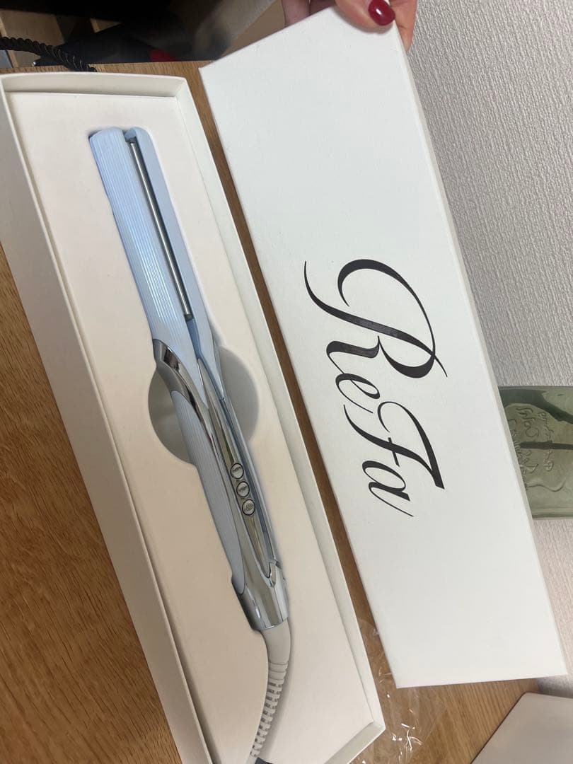 【新品未使用SK-II化粧水おまけつき】ReFa ストレートヘアアイロンホワイト