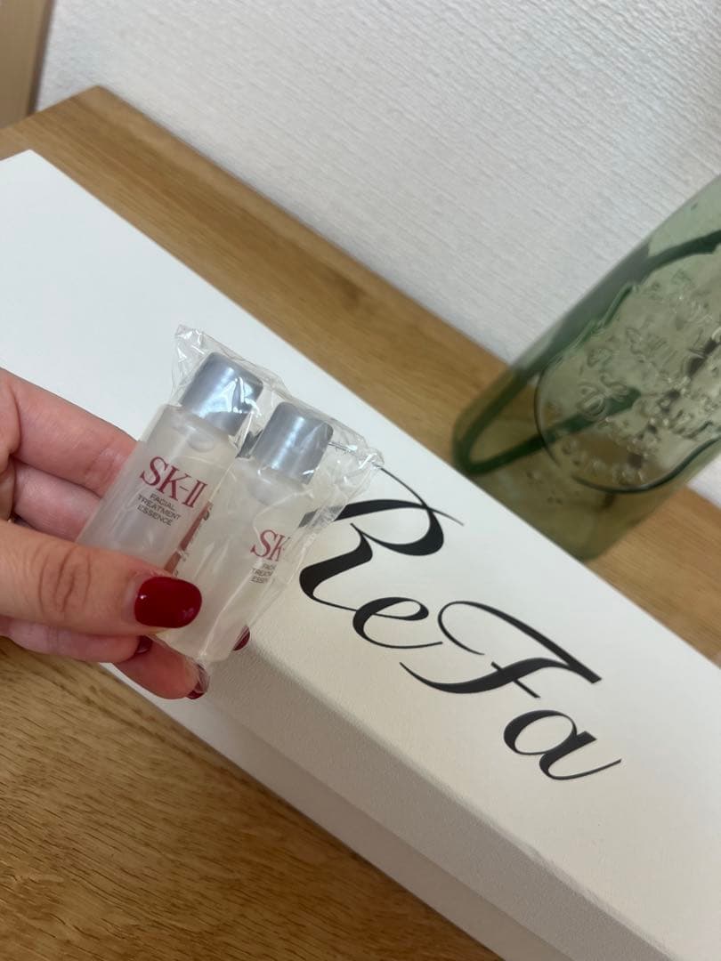 【新品未使用SK-II化粧水おまけつき】ReFa ストレートヘアアイロンホワイト