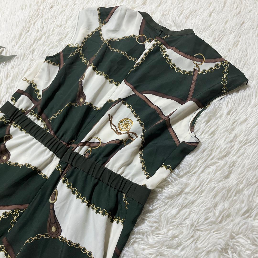 【R X】PINKY&DIANNE スカーフプリントワンピース 38