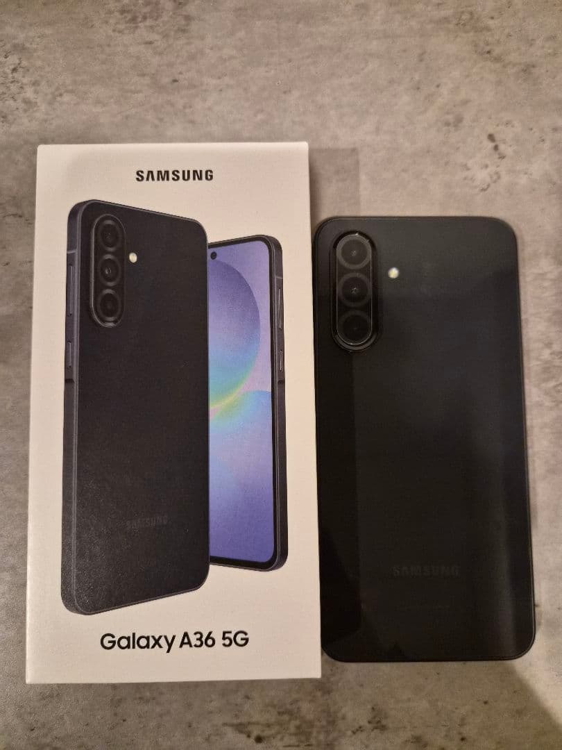 Samsung Galaxy A36 5G ブラック 本体（国内正規品）
