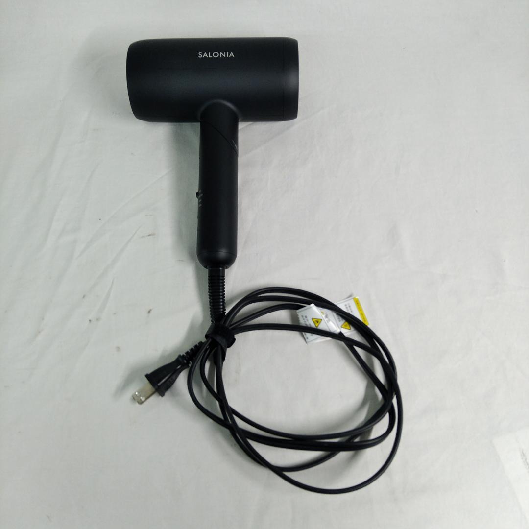 SALONIA SMOOTH SHINE DRYER BLACK ドライヤー