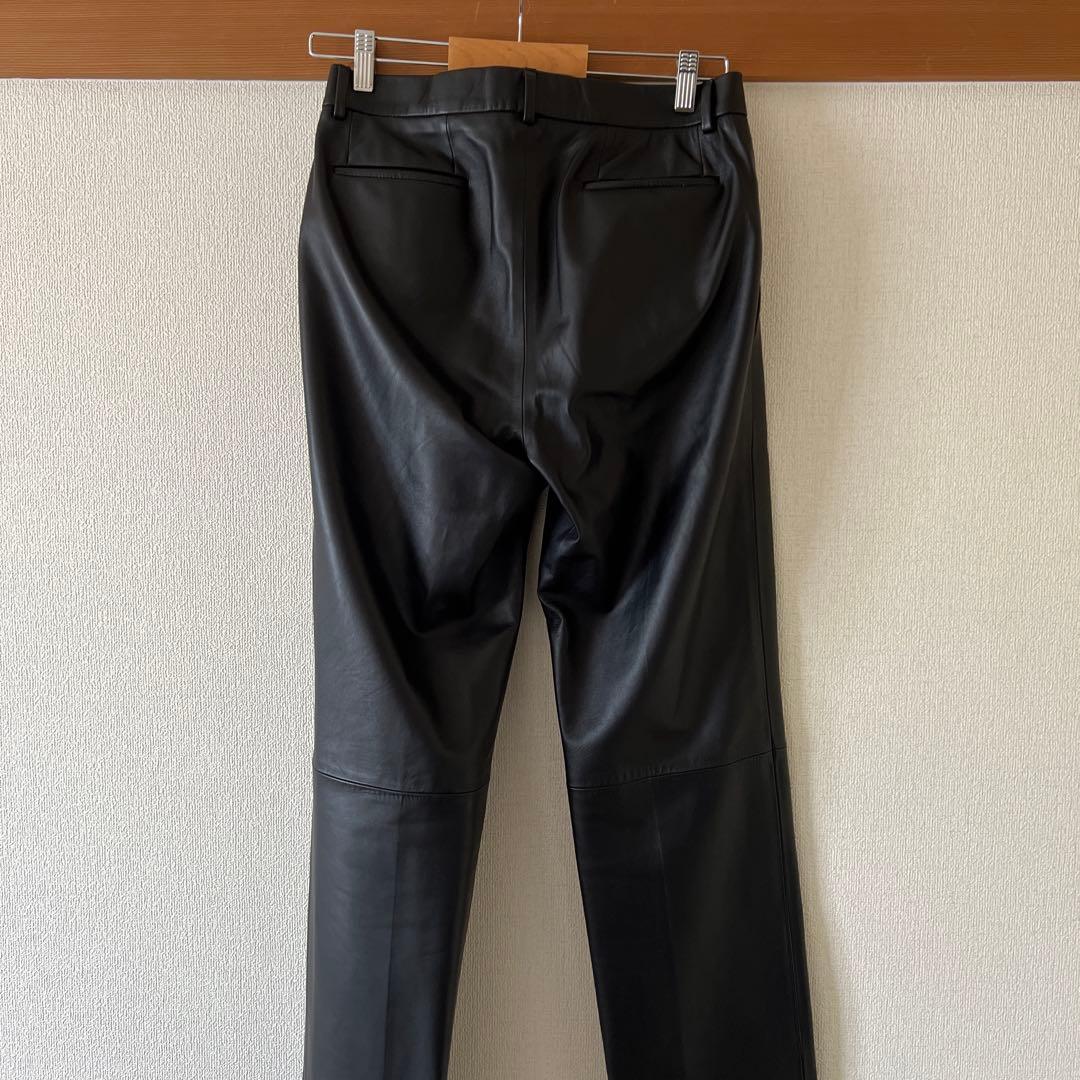 y*a様 定価14万　ほぼ新品　REVERBERATE 30 レザーパンツ　レシ