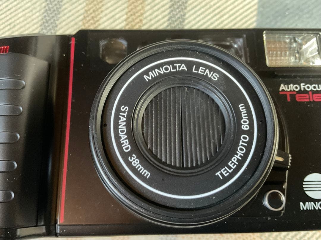 MINOLTA オートフォーカス　TEIE。【フイルム式カメラ　取扱書無しです】