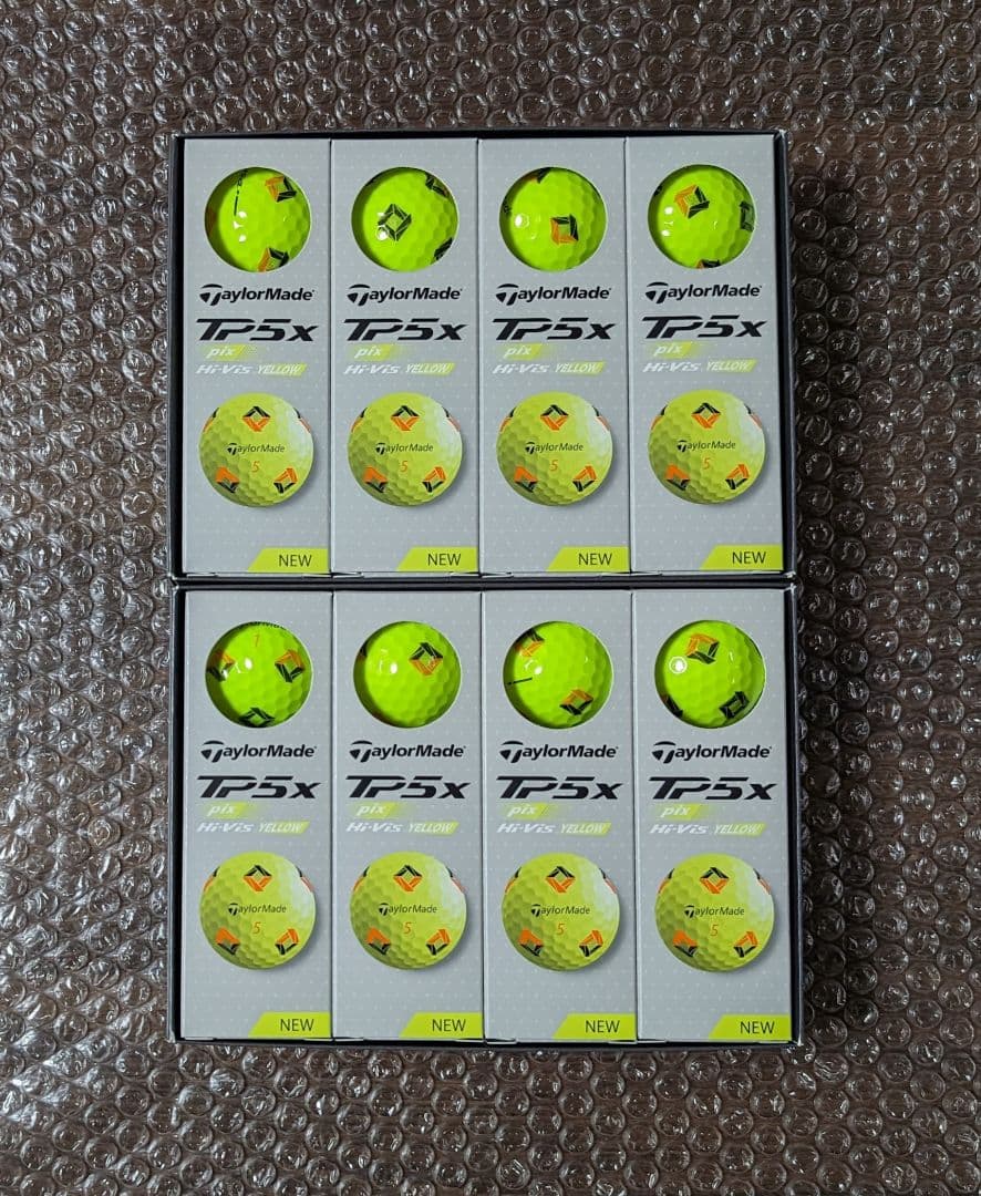 新品　テーラーメイド TP5x pix イエロー 2024年モデル 2ダース
