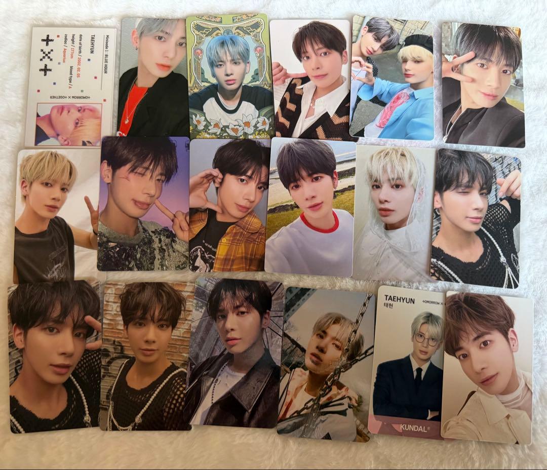 txt テヒョン　トレカまとめ売り　60枚以上