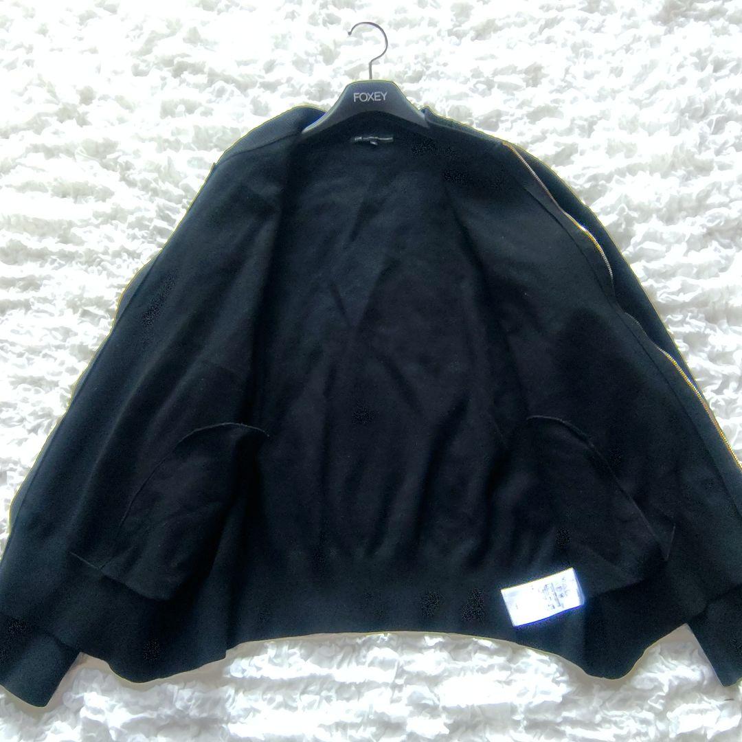 極美品　23区　46　ヴィスコースストレッチ ニットブルゾン　2023　洗える