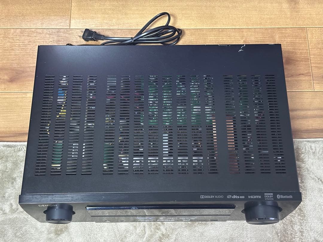 【動作確認済み】DENON AVR-X550BT AVアンプ リモコン付き