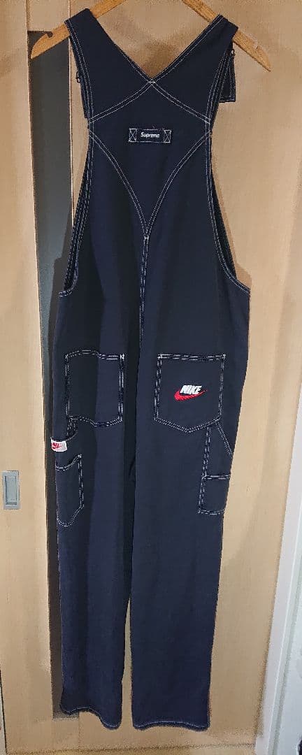 Nike Supreme シュプリーム　オーバーオール Lサイズ