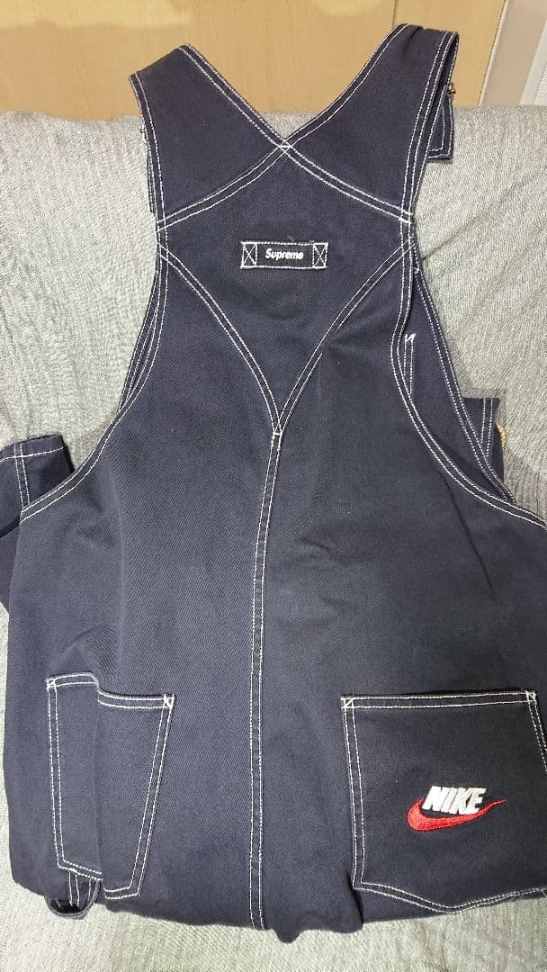 Nike Supreme シュプリーム　オーバーオール Lサイズ