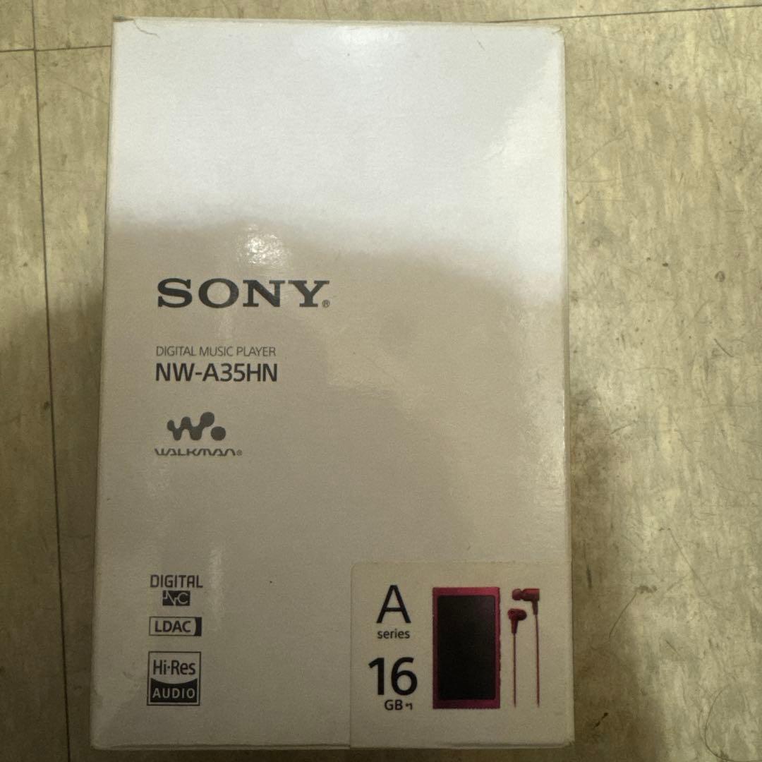 SONY NW-A35HN デジタルオーディオプレーヤー 16GB ピンク