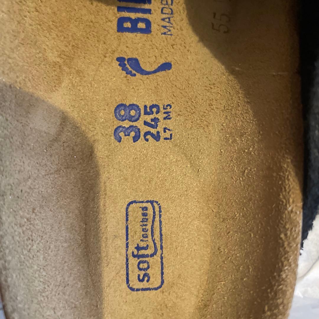 ビルケンシュトック 38 ボストン　スエード