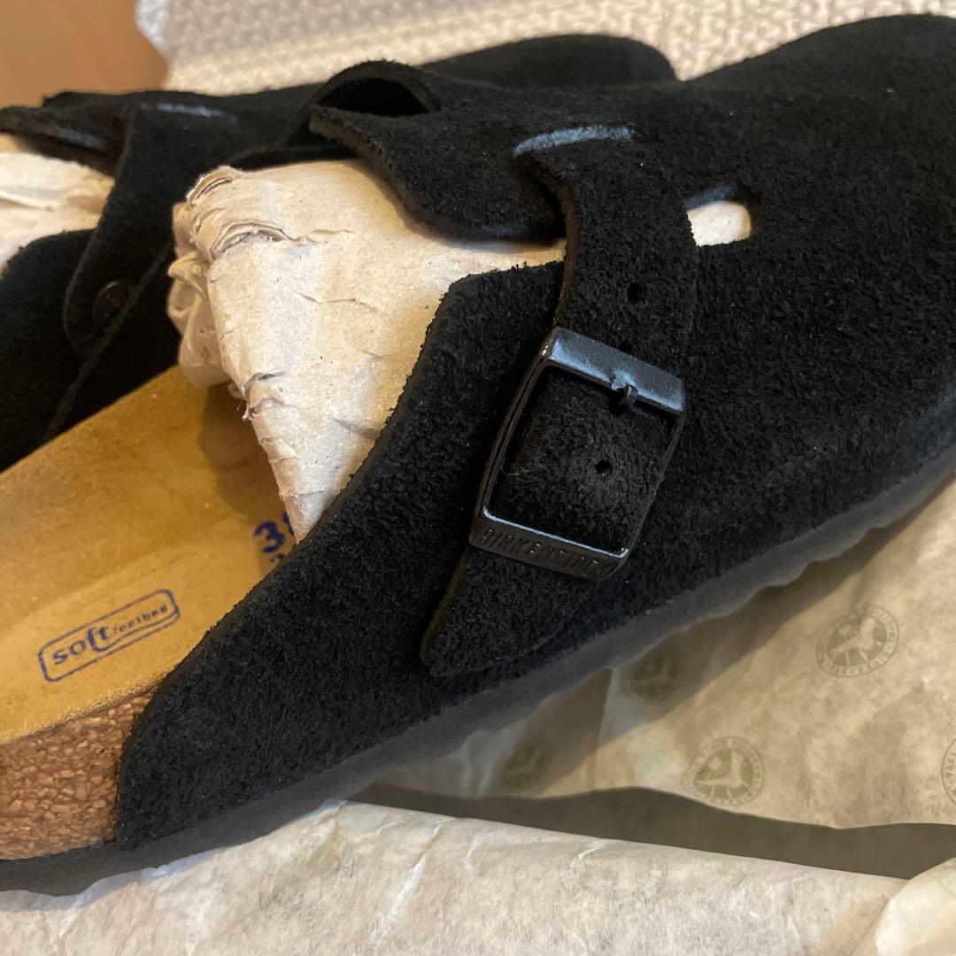 ビルケンシュトック 38 ボストン　スエード