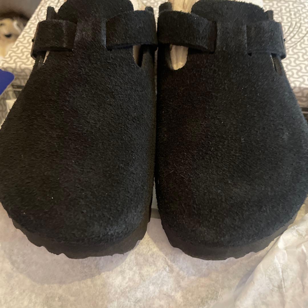 ビルケンシュトック 38 ボストン　スエード