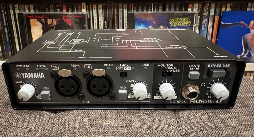 美品 YAMAHA RUio16-D USBオーディオインターフェイス