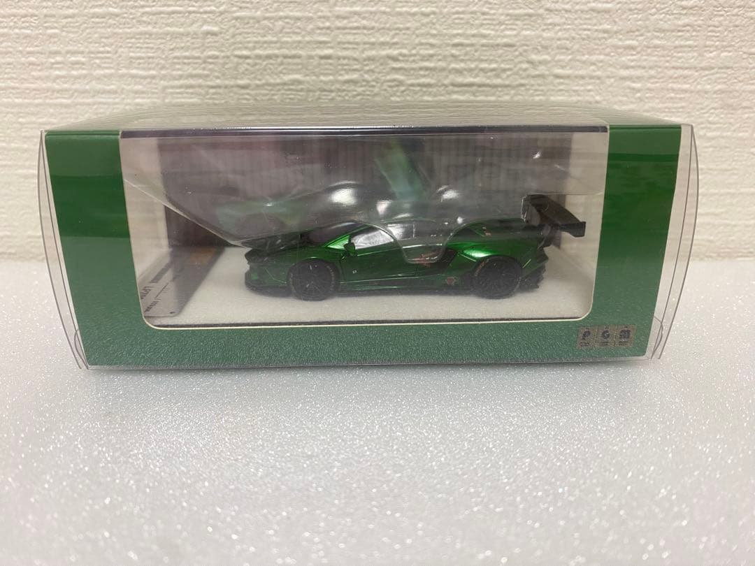 PGM 1/64 LBWK LP700 greenランボルギーニアヴェンタドール