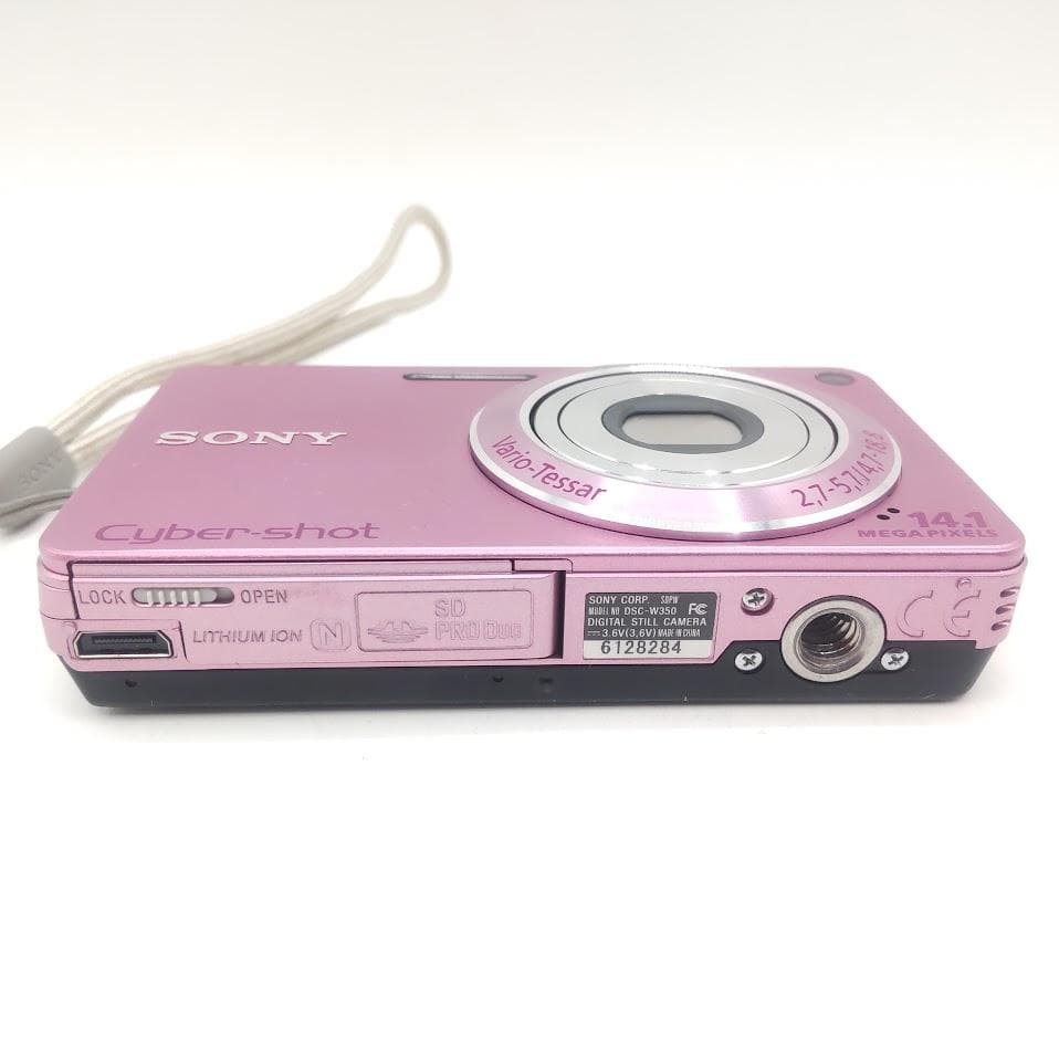 ★美品★ SONY ソニー Cyber-shot DSC-W350 ピンク