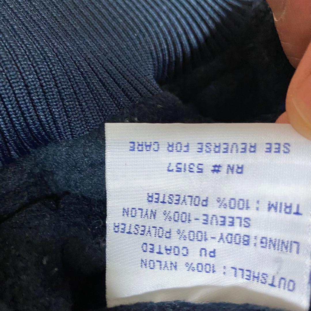 MLB ヤンキース　90s総刺繍スタジャン　ブラックネイビー