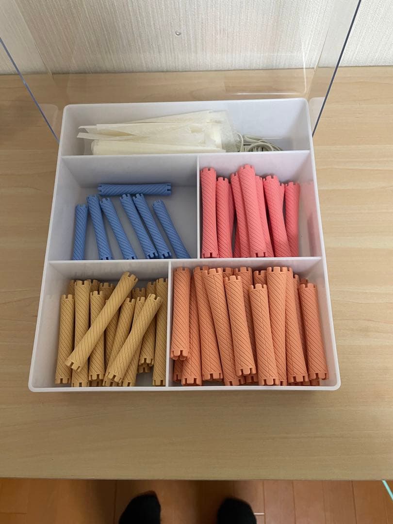 moe　美容師国家試験　ワインディング　セット　黒カバンセット オマケ付き