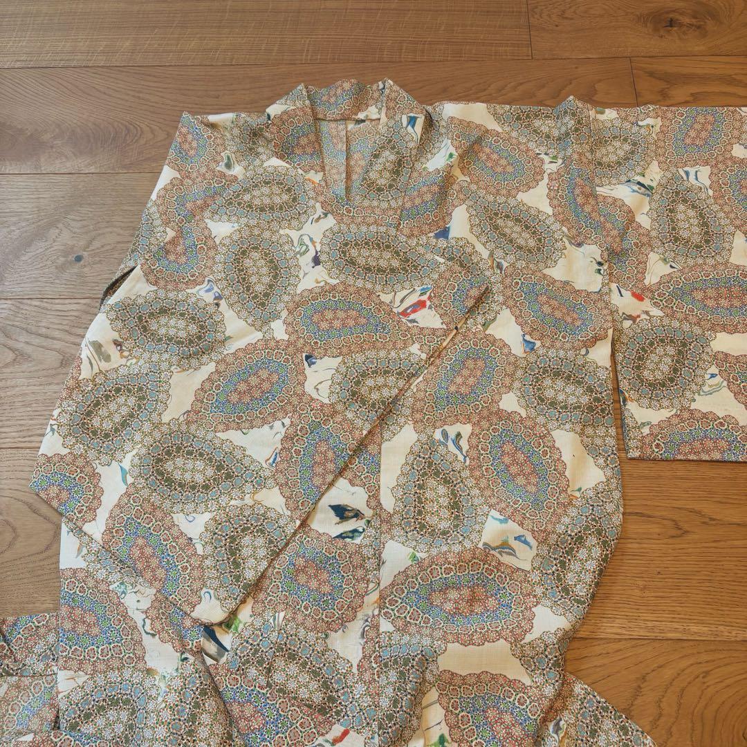 ふりふ　浴衣　マーブル