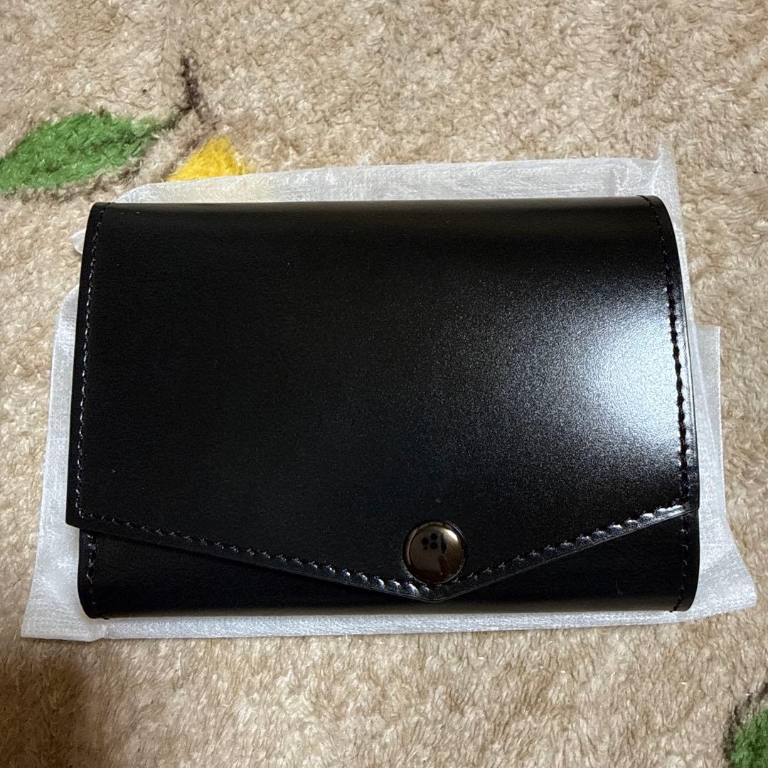 f*~様 abrAsus いっぱい入る小さい財布 黒