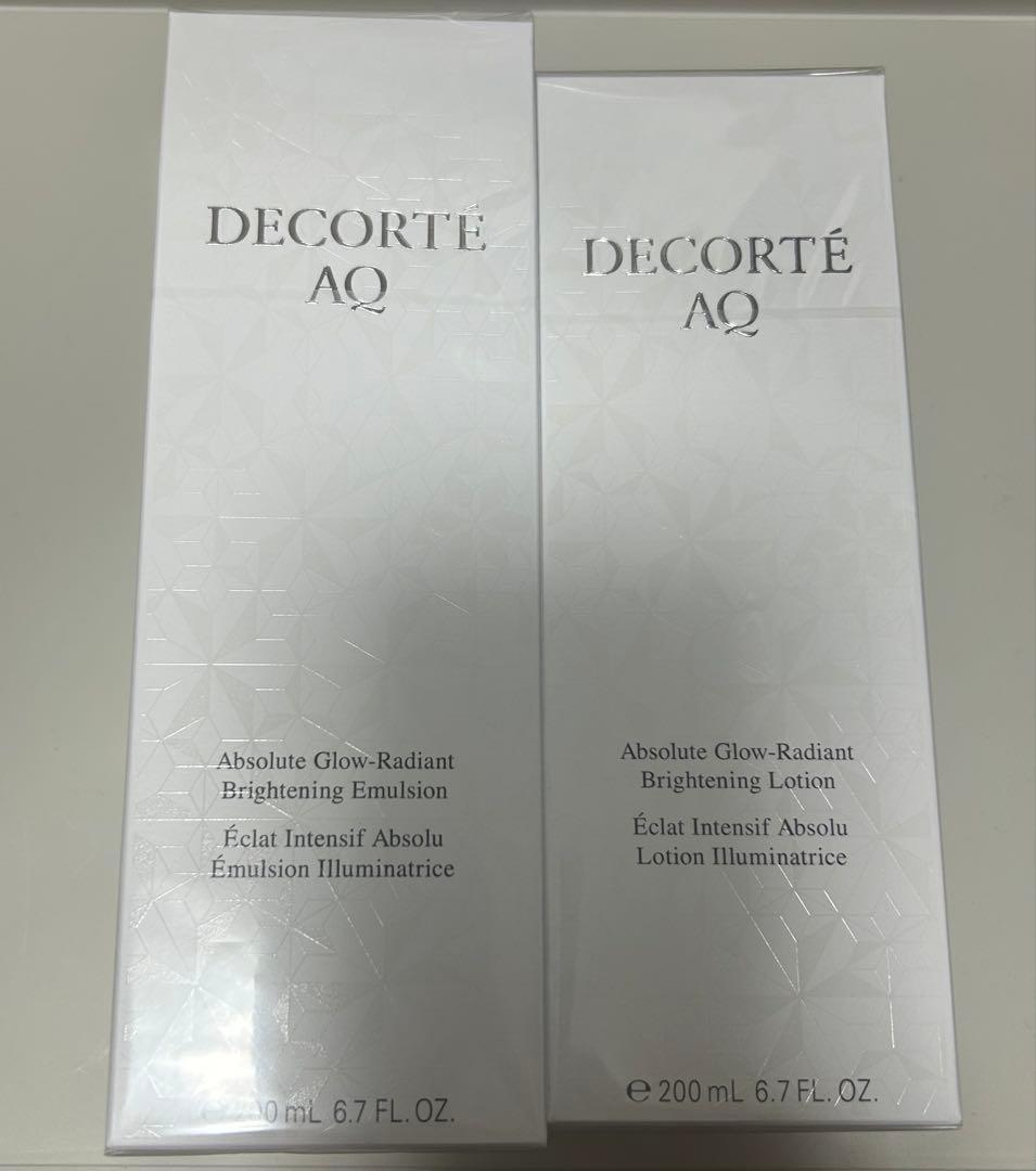 新品　未開封 コスメデコルテAQ アブソリュート 化粧水 乳液 ２点セット
