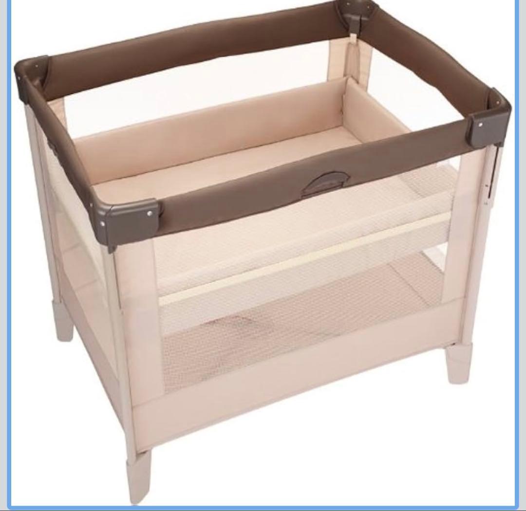 アップリカ(Aprica) 折り畳み ベビーベッド ココネル ブラウン