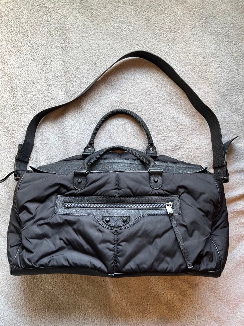 バレンシアガ　スクアッシュ　ボストンバッグ