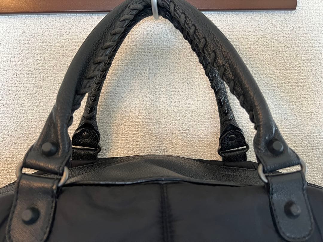 バレンシアガ　スクアッシュ　ボストンバッグ