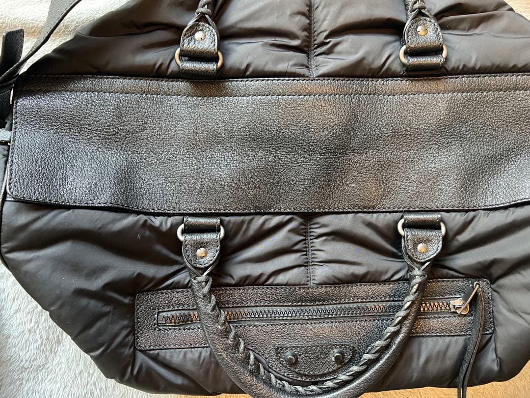 バレンシアガ　スクアッシュ　ボストンバッグ