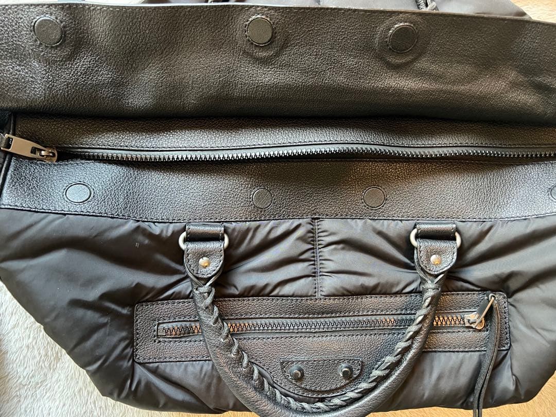 バレンシアガ　スクアッシュ　ボストンバッグ