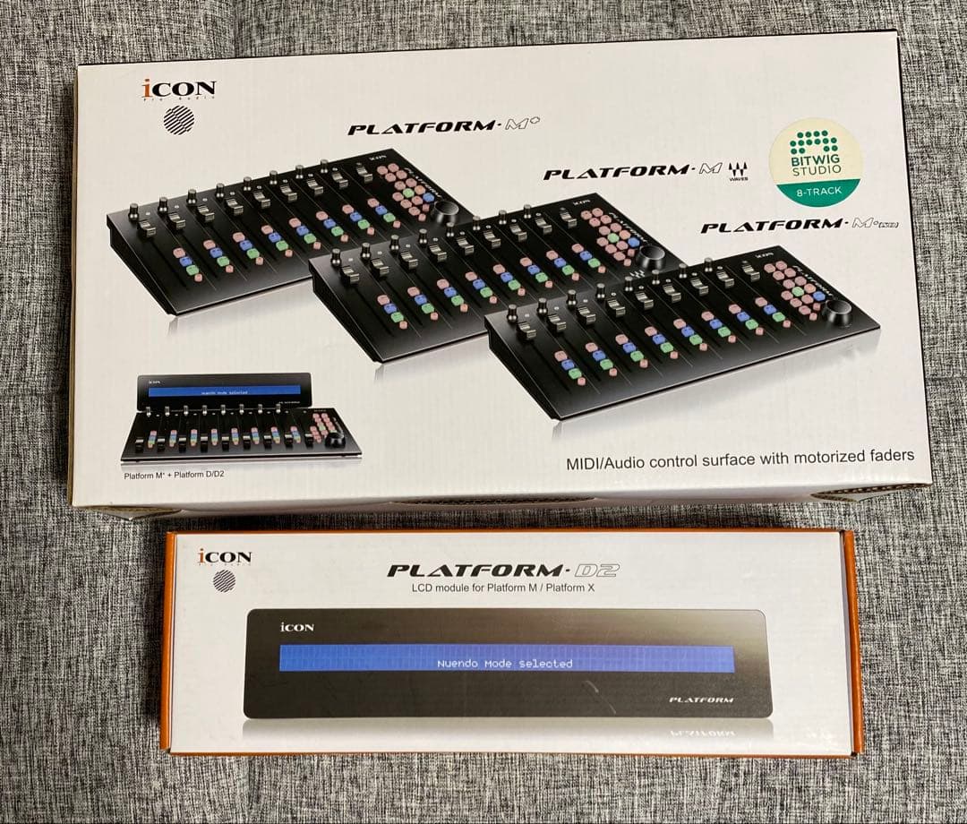 iCON PLATFORM M+&PLATFORM D2フィジカルコントローラー