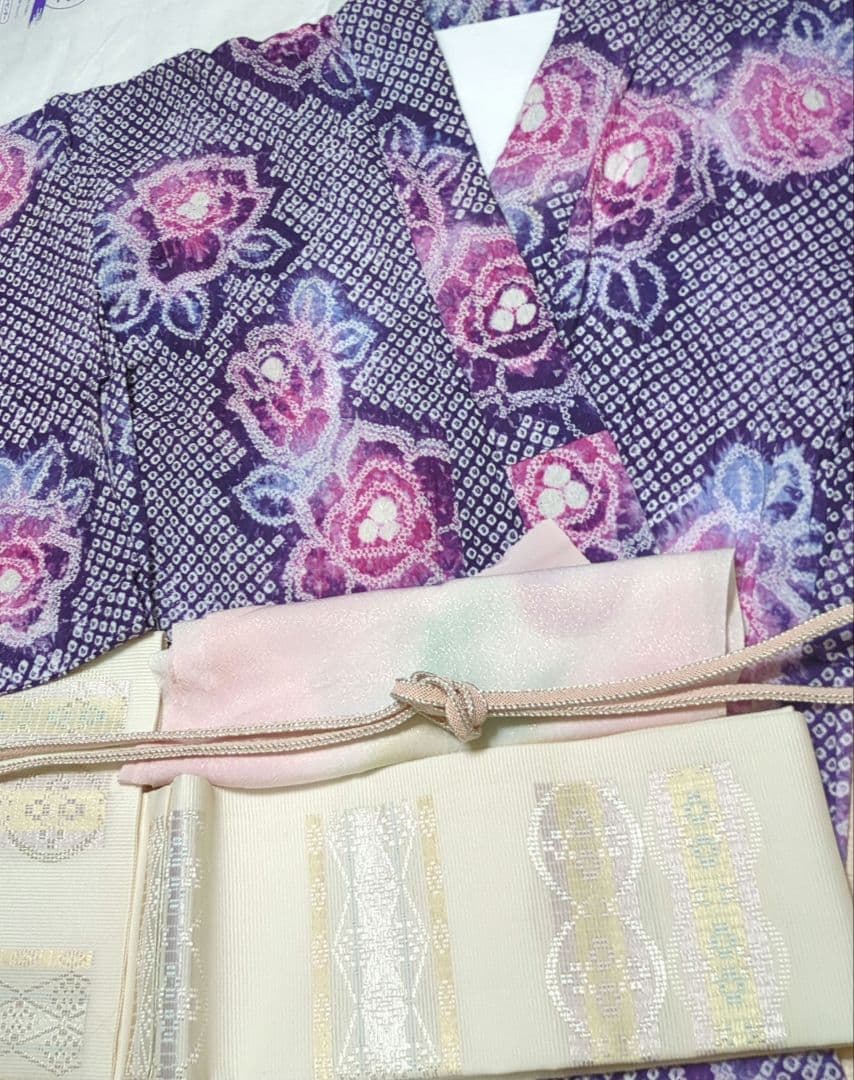 絞り浴衣(高級有松絞り)