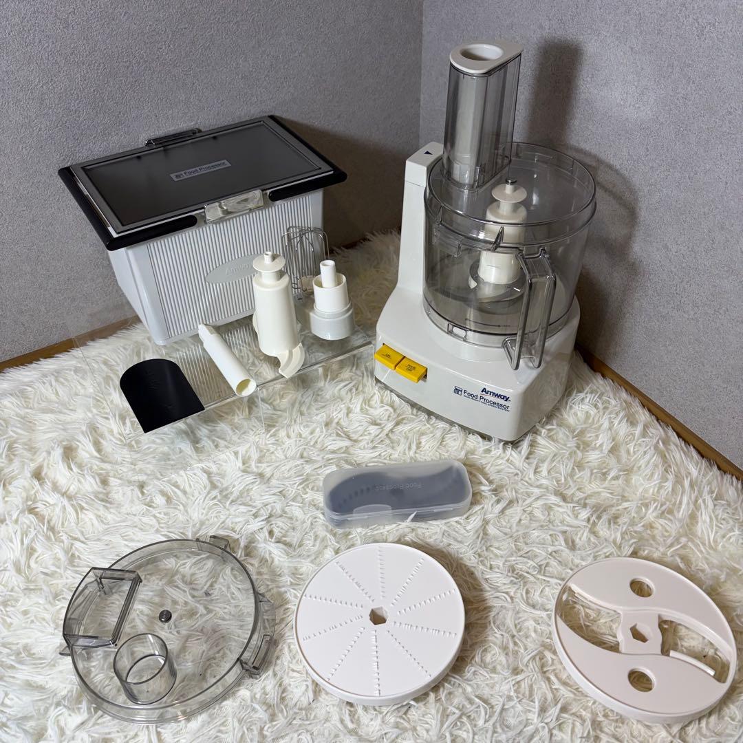 【美品】Amway アムウェイ フードプロセッサー E-3288-J 付属品多数