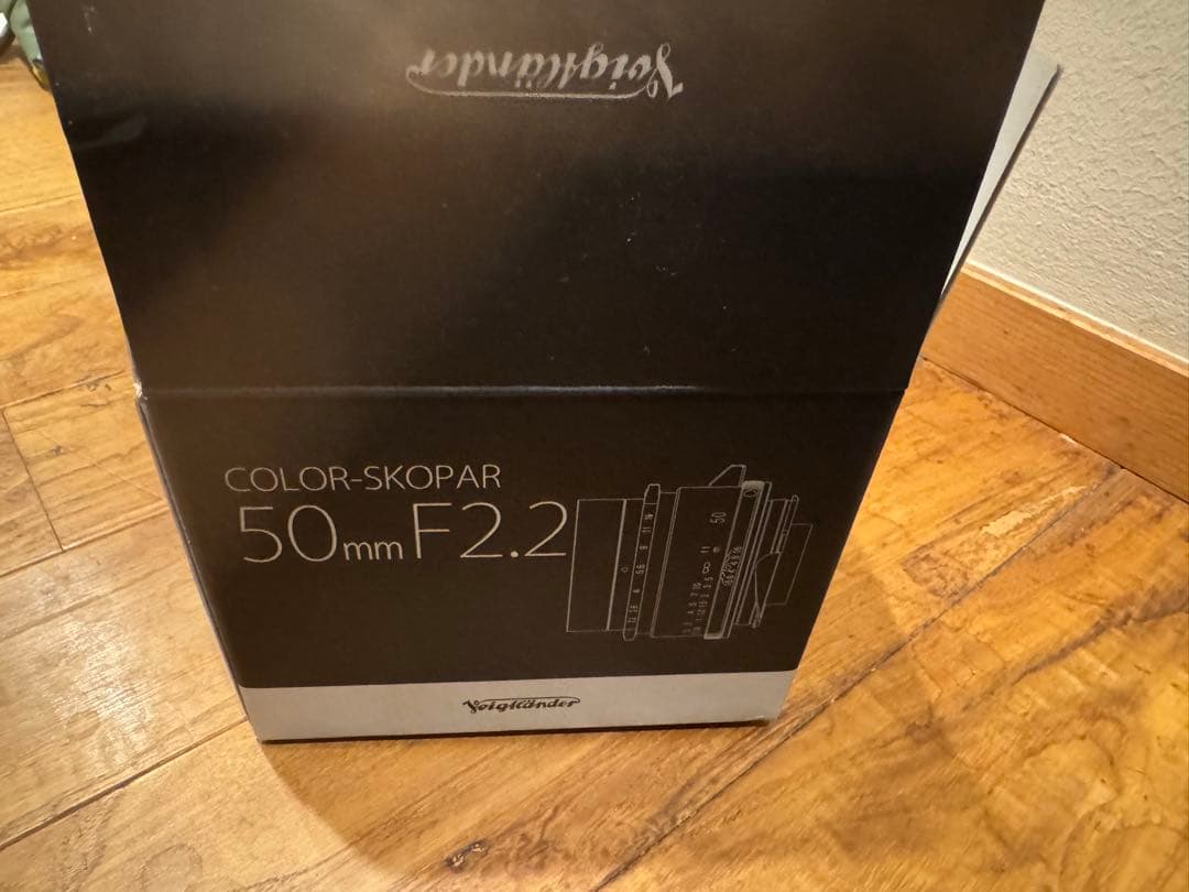 Voigtländer Color-Skopar 50mm f/2.2レンズ