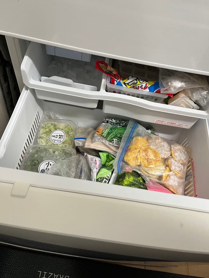 Panasonic 冷蔵庫 3ドア 365L 左開き NR-C370CL-W