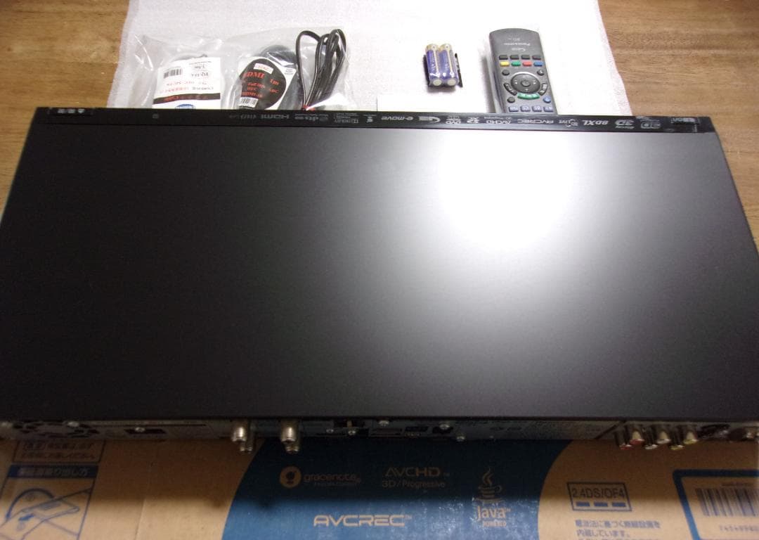 動作品（3TB増量換装)パナソニックブルーレイレコーダー DMR-BZT710