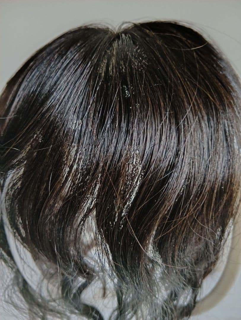 百合子ウイッグ　オニギリパーマ