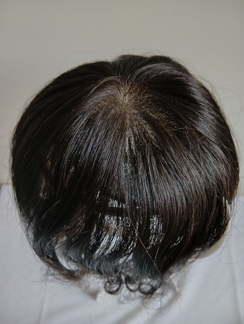 百合子ウイッグ　オニギリパーマ