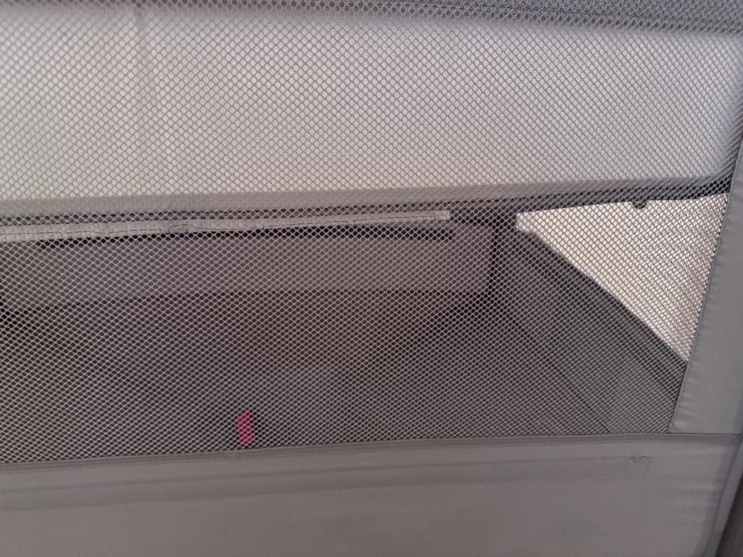 Air Plus ココネル エアープラス AB たためるベビーベッド グレー