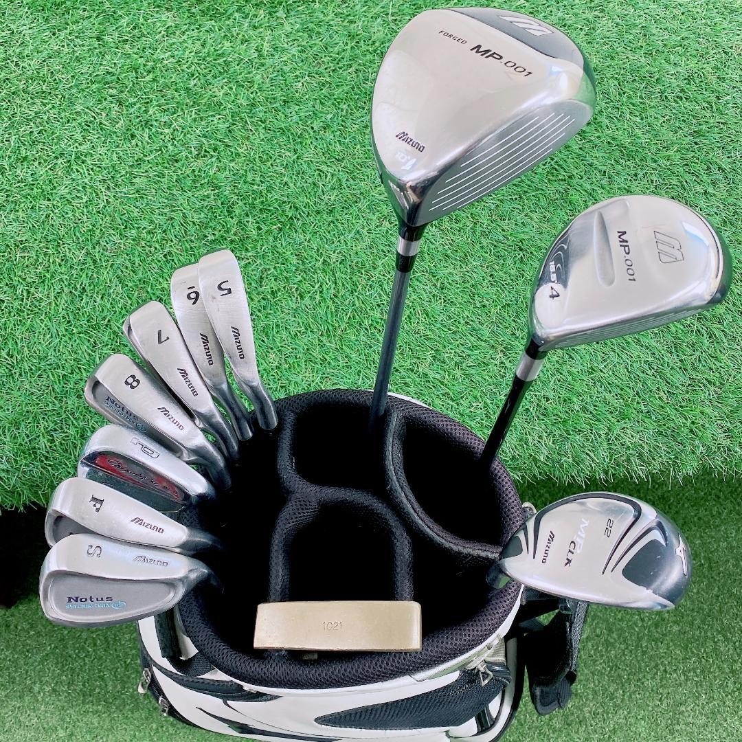 ミズノ MP-001 メンズ ゴルフクラブ セット 11本セット　N2234