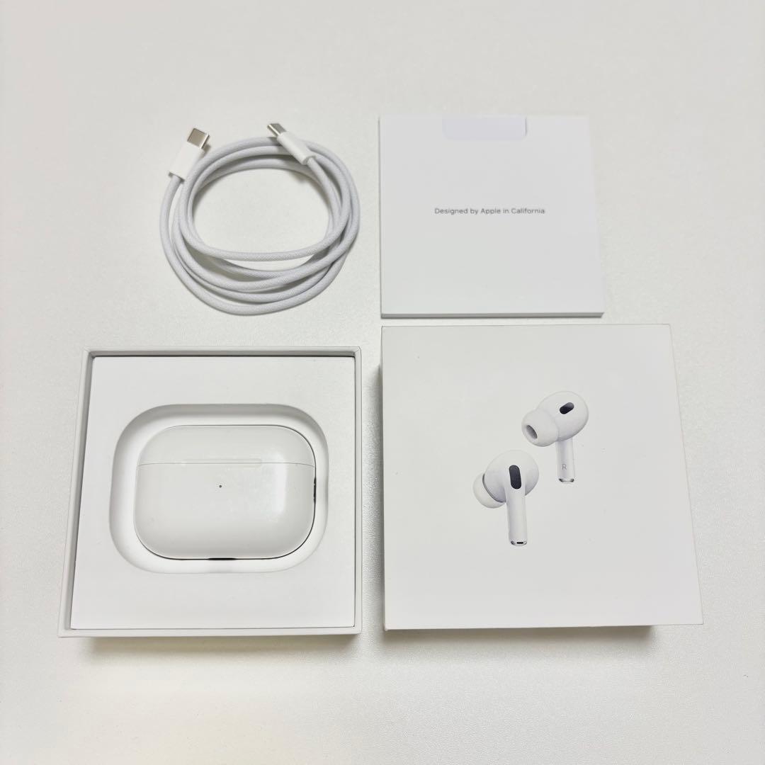AirPods Pro 2 本体 箱 充電ケーブル AppleCare+