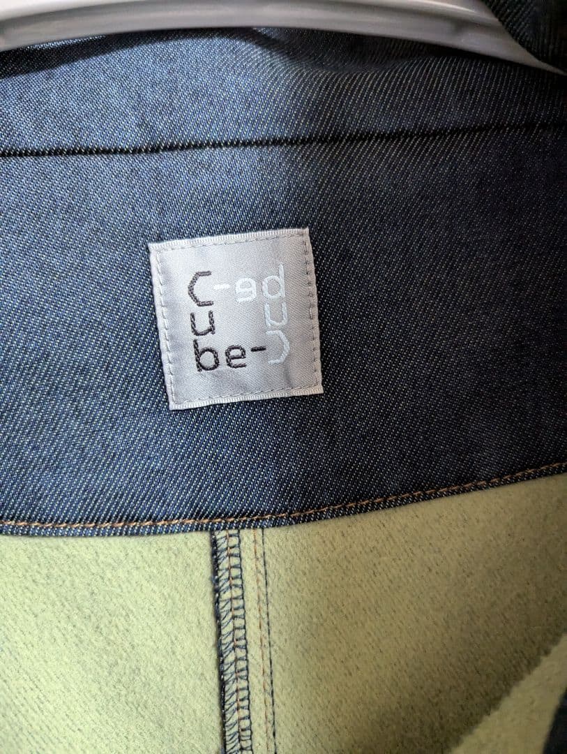 じゃがりこセンソユニコCube Cube デニムコート裏地フリースＬ