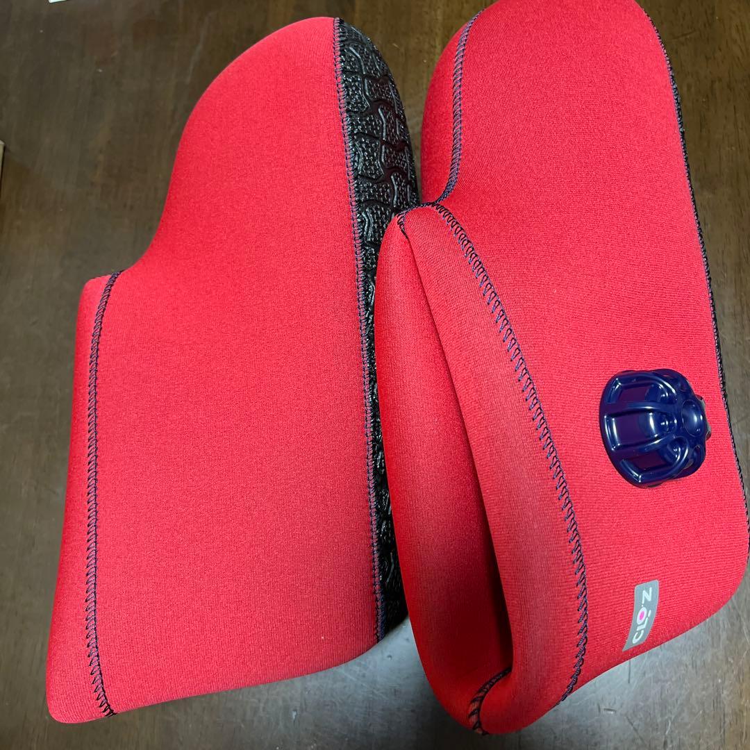 赤いネオプレン湯たんぽ