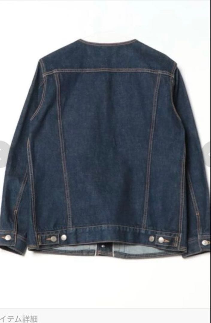 ズッカ　ブルー デニムジャケット