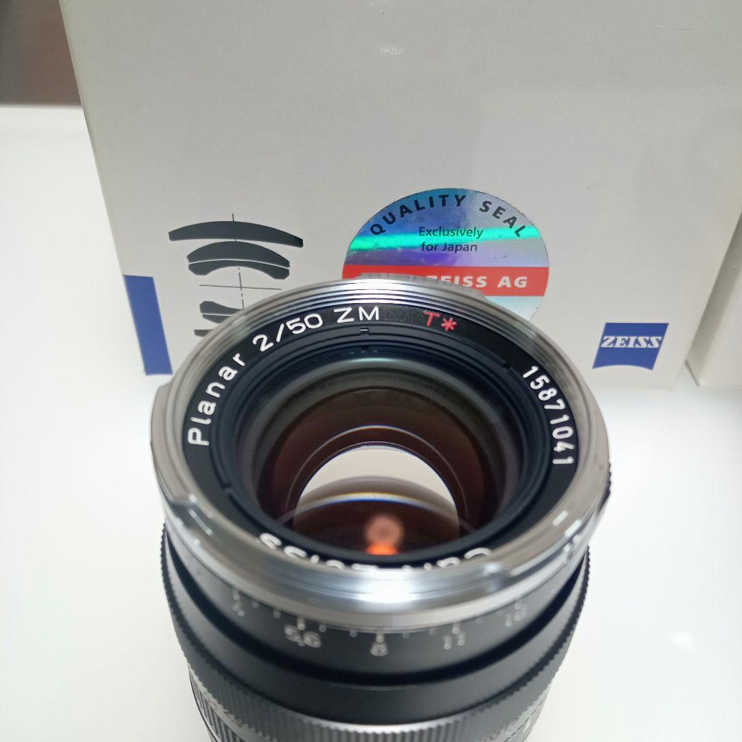 た*ん様 Carl Zeiss Planar 50mm f2.0 zmレンズ+ア