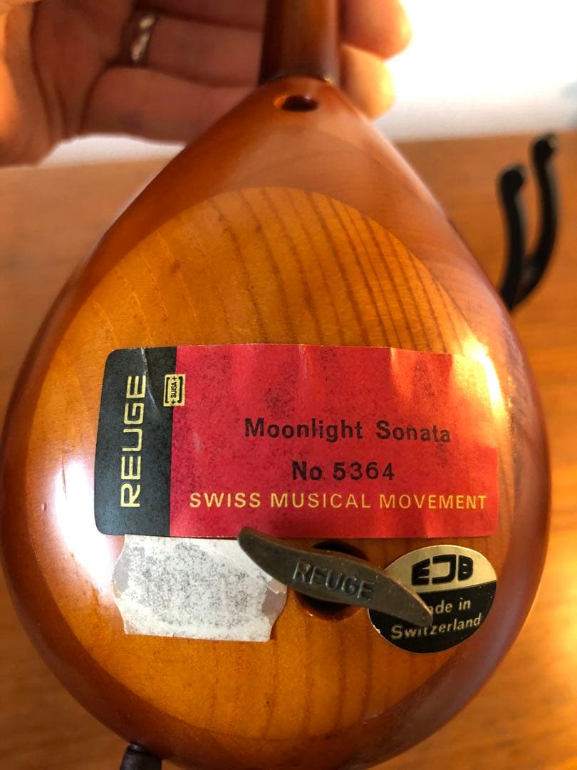 リュージュ REUGE マンドリン型オルゴール｜月光ソナタ ベートーヴェン