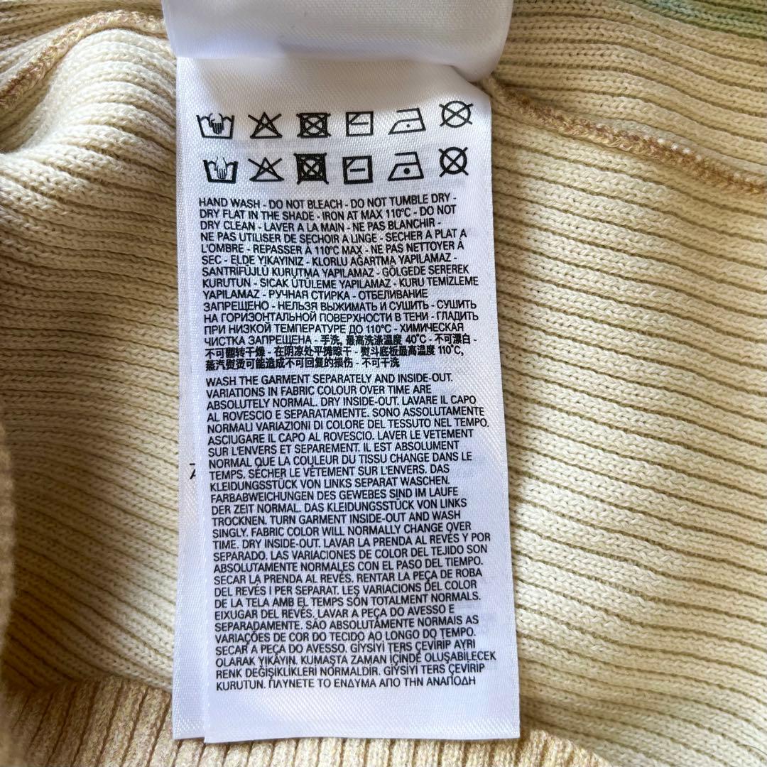 美品 DIESEL ディーゼル タイト ニットワンピース ロゴ